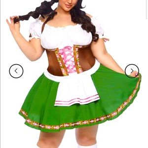 Plus size Leg Avenue Gretchen Oktoberfest Beer Girl Wench